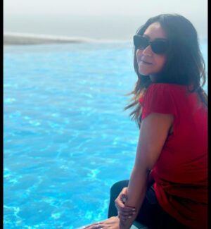 Nishat Priom Instagram - Refreshment, joy & relaxation 🩵♥️

#nishatpriom #nature #infinitypool #coxsbazar #refreshment #beachvacation