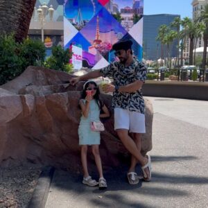 Nitya saxena Instagram - Get set gooo…Vegas! ❤️

@viyaofficial @nitya.saxena1186 @suvatsala_rakle #princessviya #anchorravi #vegas #vacation #holiday #familyfirst #familytime