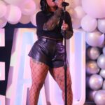 Nivea Instagram - She’s back at it! It feels soooo good to be back on stage again!! Special thanks to @nouveaubaratl for having me! 💖 📸: @gettyimages | @freddyoart #ThisIsNivea #OhMyLamb