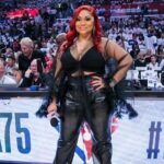 Nivea Instagram - Such an honor to be invited by the @laclippers to sing the National Anthem, Thank You! 🥰❤️ #ThisIsNivea #OhMyLamb