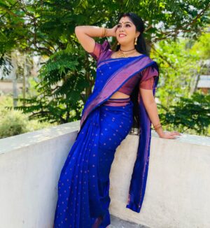 Niyuktha Prasad Instagram - ഇഷ്‌ടം💙

#traditional #saree #love #kerala #culture #kerala🌴 #insta #ootd