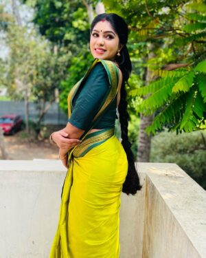 Niyuktha Prasad Instagram - When I’m get obsessed with something ..it will reflect like this A huge Instance is PARVATHY♥️

#zeekeralam #serial #actor #parvathy #traditional #kerala #girl #love #tradition #culture #traditionalwear #saree #ootd #keralagallery
