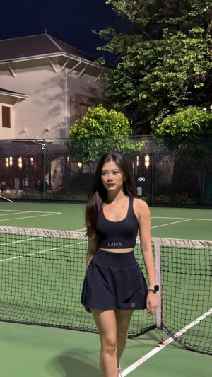 Noella Sisterina Instagram - seratonin boost 🤍🎾 #tennis #tennislove