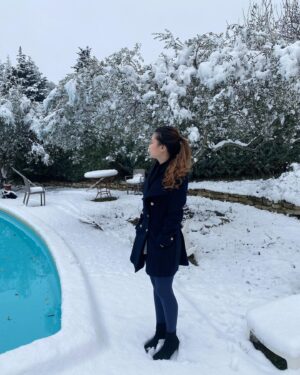 Noella Sisterina Instagram - lets go below zero ❄️⛄️