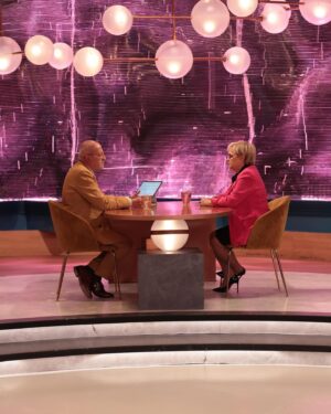 Noémia Costa Instagram - Que bonita entrevista hoje no Goucha.
Obrigada @mlgoucha foi um prazer. Até já 🩷