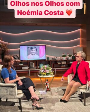 Noémia Costa Instagram - Obrigada querida @taniaribas.
Obrigada @rtppt 
Obrigada público 🧡🧡🧡🧡🧡🧡🧡
