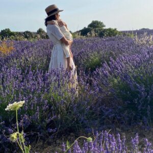 Nolwenn Leroy Instagram - #3 💜🌾 #hb #marin #120717 #myboy #legrandamour #lavender #goldenhour