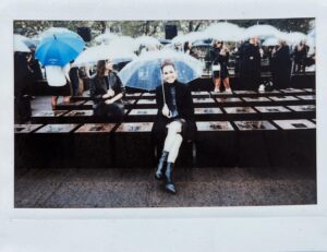 Noomi Rapace Instagram - In Paris for Givenchy by my friend Matthew Williams
Thank you for an unforgettable show in the rain haha❤️