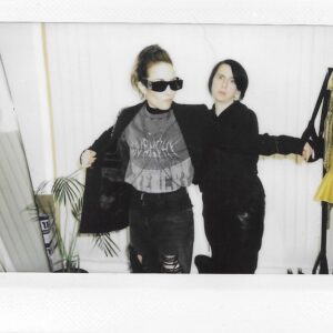 Noomi Rapace Instagram - Fitting for Givenchy PFW and Rome film festival with my fabulous @rosefordestudio