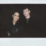 Noomi Rapace Instagram - Thank you @alexandermcqueen & @lucienpages for having me and congratulations Seán on your first show. 🖤🖤🖤 Followed with a beautiful evening with friends at my favourite restaurant @labelleepoqueparis 🖤