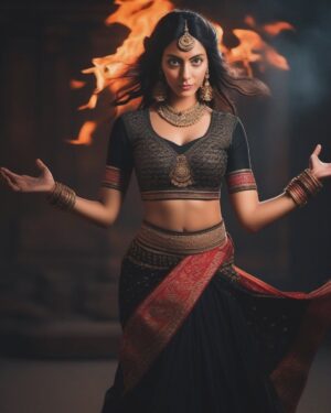 Noor Malabika Instagram - We all have fire 🔥 in side, some fire light a diya 🪔 nd some burn 🔥 everything…. 
#fan #special