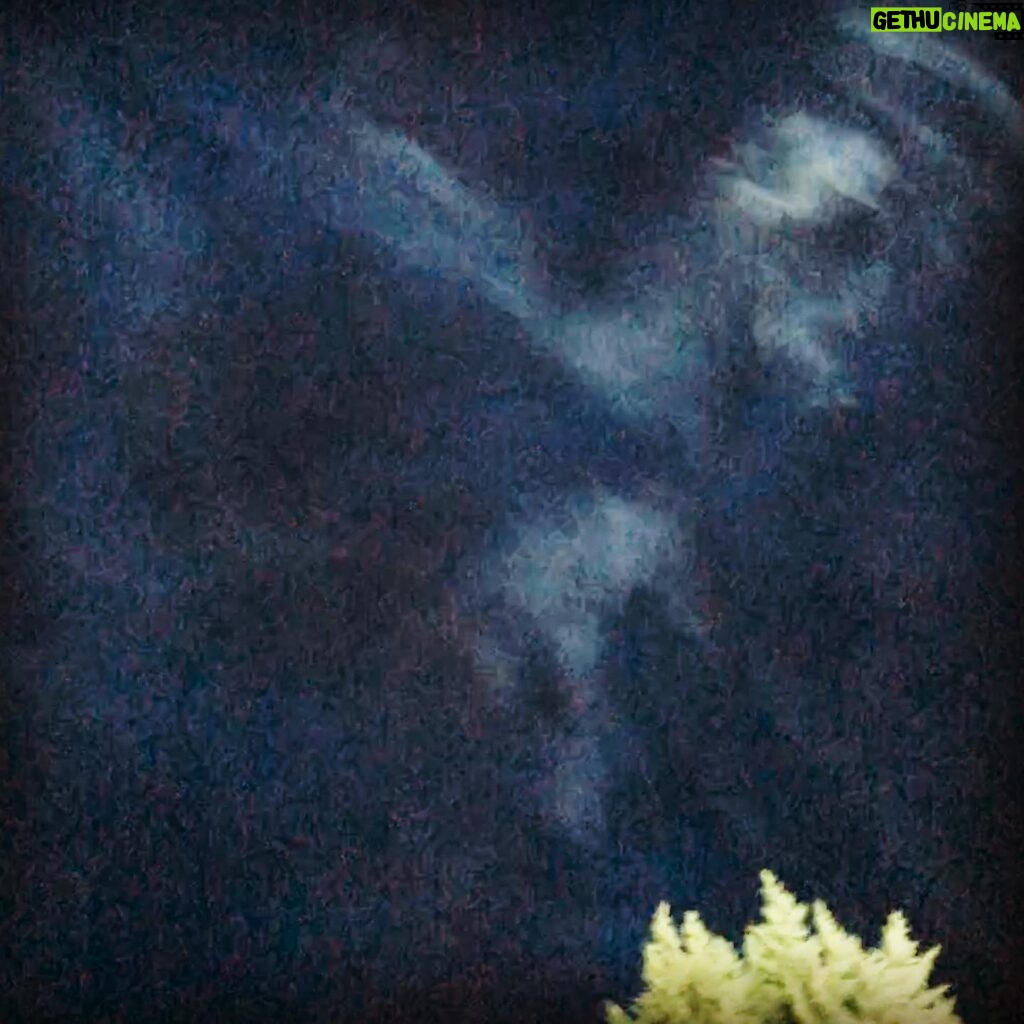 Nora Tschirner Instagram - Der Himmel über Emmis Trampolin. Es geht los, Leute. 🖤 #gutgegennordwind #danielglattauer #vanessajopp #abjetzt #imkino