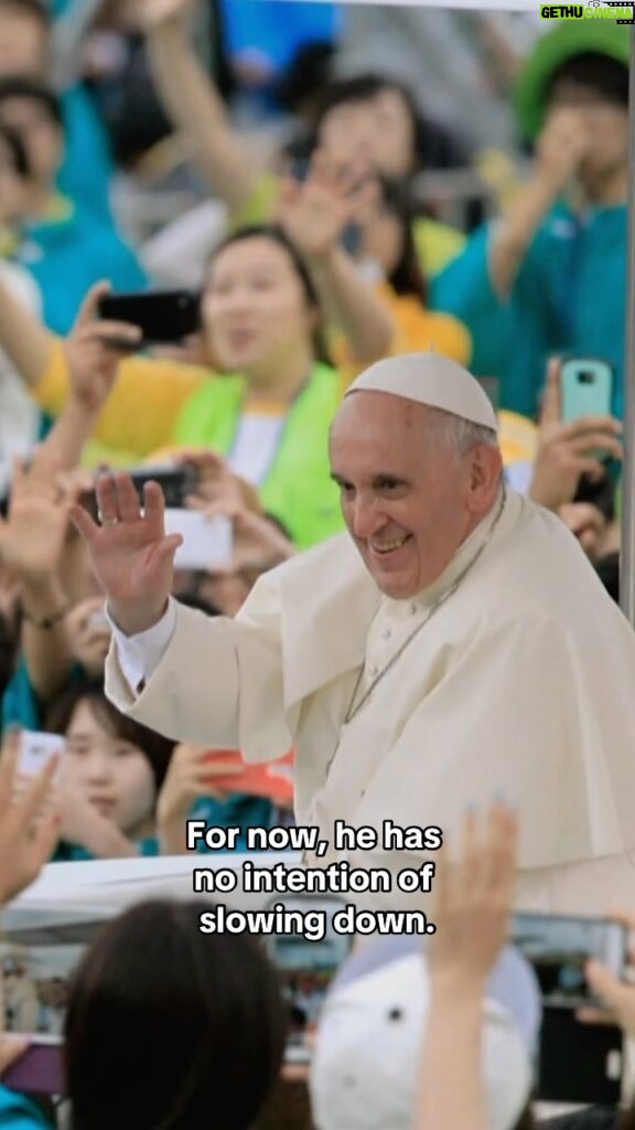 Norah O'Donnell Instagram - At 87, Pope Francis has no intentions of slowing down — with several trips planned, including “maybe the United States.” He tells @norahodonnell it’s possible he will address the United Nations about peace if the opportunity arises.