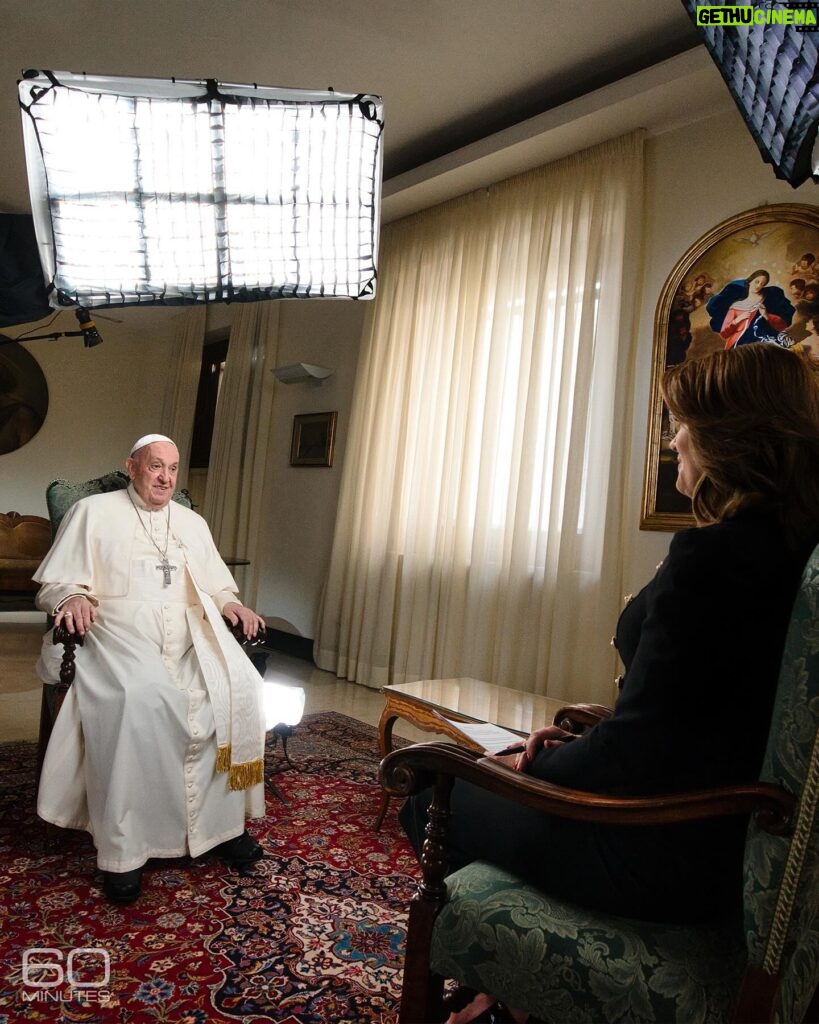 Norah O'Donnell Instagram - 60 Minutes was granted a rare interview with the pope. @norahodonnell spoke with him, in his native Spanish, through a translator, for more than an hour. Not lost in translation was the 87-year-old’s warmth, intelligence, and conviction. Sunday.
