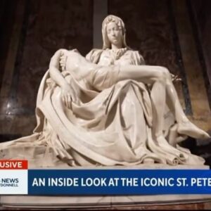 Norah O'Donnell Instagram - It’s the largest church in the world, in the smallest nation in the world: The St. Peter’s Basilica in Vatican City. @NorahODonnell gets a private tour of the holy site for a rare, up-close look at the historical treasures stored inside.