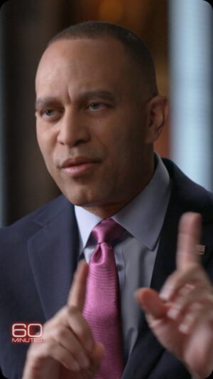 Norah O'Donnell Instagram - House Minority Leader Jeffries thinks Democrats are on the right side of issues, but it’s still “a work in progress” communicating that message to voters.