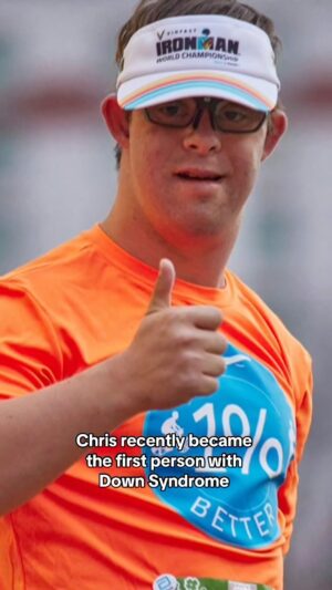 Norah O'Donnell Instagram - Chris Nikic has achieved a historic milestone by becoming the first person with Down Syndrome to complete all six of the world’s top marathons, earning the coveted Six Star Medal. @chrisnikic