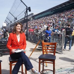 Norah O'Donnell Instagram - We’re less than 15 minutes away from totality here and the scene here is incredible…the next total solar eclipse with a coast-to-coast path similar to this will be 2045. We’re starting to see the light dim and breeze come in…join our @cbsnews special now as Indianapolis approaches the total eclipse! #eclipse