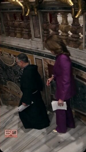 Norah O'Donnell Instagram - “We got to see things up close that very few people get to see,” says Norah O’Donnell. While in Vatican City, 60 Minutes toured parts of St. Peter’s Basilica that are closed to the public.