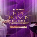 Norah O’Donnell Instagram – Oh look this promo just came out! So excited to share our interview with Pope Francis! 

Our first piece airs this Sunday on @60minutes 

Then join us for the full hour long special Monday, May 20 on CBS Primetime at @10pm

#cbs #60minutes #pope #popefrancis #catholic #vatican