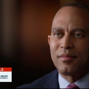 Norah O'Donnell Instagram - Rep. Marjorie Taylor Greene says she plans to move forward with an effort to remove House Speaker Mike Johnson. In an upcoming @60Minutes interview, Democrat leader Hakeem Jeffries tells @NorahODonnell that Democrats will vote against the congresswoman’s efforts.
