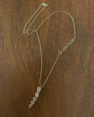 Norma Kuhling Instagram - This necklace was designed by 11 female physicians to symbolize the beauty of science, and to celebrate its role in our daily lives. 12% of funds are donated to project HOPE, a nonprofit dedicated to placing power in the hands of local health care workers to save lives across the globe, and educating communities on COVID-19. Thank you, @access.79 #styledbyscience 🧬