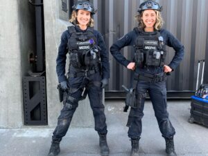 Norma Kuhling Instagram - Shoutout to @jane_hane for jumping out of a moving helicopter!