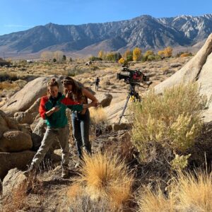 Norma Kuhling Instagram - Death Valley BTS part 2