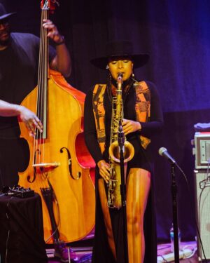 Nubya Garcia Instagram - thank you Nashville @theryman for all the energy last night ! 

📷 @jackieleeyoung