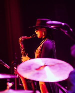 Nubya Garcia Instagram - thank you Nashville @theryman for all the energy last night ! 

📷 @jackieleeyoung