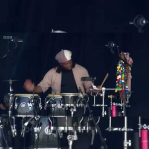 Nubya Garcia Instagram - Thank you @glastofest !! 

thank you to everyone who came to see us play at @westholtsofficial love to you alllllll for your energy during the show ! 

Love always to @barrelljonesmusic @casimirdaniel @joeajkeys @officialjaybay @skaaats @jab_perc for bringing everythingg✨

Love and thanks for the amazing visuals from @akinoladaviesjr @creamprojects @ranyaelrefaey @ryanhawaii @mai_ye & to @shirleyoamartey for the 🔥 🔥 fit & my team @sbmusicmanagement @marinajgb @bofsb12 @markscurr  @sahansatis @concordjazz @adrwilliams @tayo.rap @nathan_g_anotheraccident @josephdonohue @thetomlights 

fit: @agrknit @alighieri_jewellery @gentlemonster @juliaseemann 
shoes: @katmaconie 
hair: @datbarbernat 

listen/ watch back on @bbciplayer @bbc6music