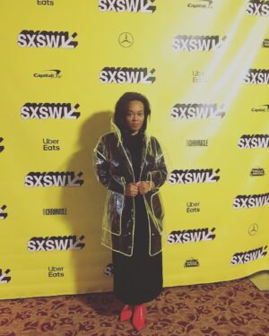 Numa Perrier Instagram - just arrived for the closing night screening of Jezebel at @sxsw though exhausted — fell victim to the festival bug 🙄— I also feel so happy calm and resolute. Living my dreams feels — dreamy 💋 #jezebelmovie #sxsw