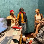 Nura Habib Omer Instagram - Good Times at @wanenestudios in Dar-Es-Salaam with @fridaamaniofficial and @nura 🇹🇿 @soskinderdoerfer Connection #nikoknows 📸 by @conquestair