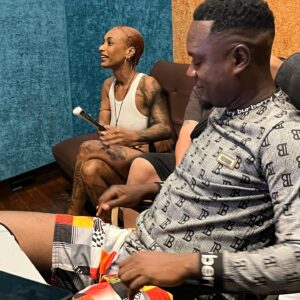 Nura Habib Omer Instagram - Good Times at @wanenestudios in Dar-Es-Salaam with @fridaamaniofficial and @nura 🇹🇿 @soskinderdoerfer Connection #nikoknows 📸 by @conquestair