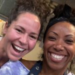 Nyesha Arrington Instagram - Spent the evening cooking up a storm with @stephanieizard for charity! @wckitchen Grateful for the opportunity to contribute and make a positive impact. Good food, good cause! 🍲❤️ #CookingForACause #ChefsGivingBack