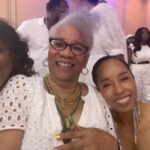 Nyesha Arrington Instagram - R&B All white 🥼party w special guest performance 🎙️by @officialjonb 🫶🏾🫶🏾🫶🏾🫶🏾 #rnb #music #fun #thefamilyreunion