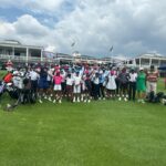 Nyesha Arrington Instagram - A day well spent with @itu_golf_wear Junior Tournament and all the phenomenal work they do aimed at supporting children and diversity in golf. 🏌🏾‍♀️ Every swing on the course felt like a step towards a brighter future for these incredible kids and I was so impressed with how developed their ⛳️ games are!! 🤩 Some potential pros out there for sure! ✨ It's moments like these that remind me of the power we all have to make a positive impact on the next generation. #inspired ✨ **Also these 📸 shots make me look more pro than I actually am 😝 But having fun was the most important part thO right!? 😆😁 #GolfForACause #ChildrensFoundation #itugolfwear #MakingADifference #womeningolf #SundayFunday #sports #southafrica