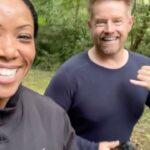 Nyesha Arrington Instagram - Next Level Run through the forest! 🦌🌳 #letsgooooo