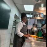 Nyesha Arrington Instagram - The orchestrated precision of a kitchen is my favorite. ❤️ Here.. amidst the clatter of pans and the soundtrack of service... I find my haven of expression; a sanctuary of joy and fulfillment. #cheflife #southafrica #Johannesburg #bts