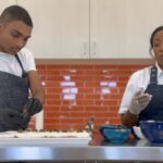 Nyesha Arrington Instagram - BIG congrats to the @childrensbureau Family resource center on their grand opening!! We had a lot of FUNNN learning about food as fuel 🔋& interactive recipes adults/kids can make together! My nephew Emmanuel Issac killed it as sous chef 💕 Here we made some simple date bites with nuts and spices and coconut oil 😋 #family #ribboncutting #familyresources #love #cookingdemo