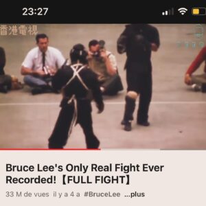 Océane Colom Instagram - 13/02/24 
« Celui qui veut réussir doit apprendre à combattre, persévérer et souffrir ». Bruce Lee