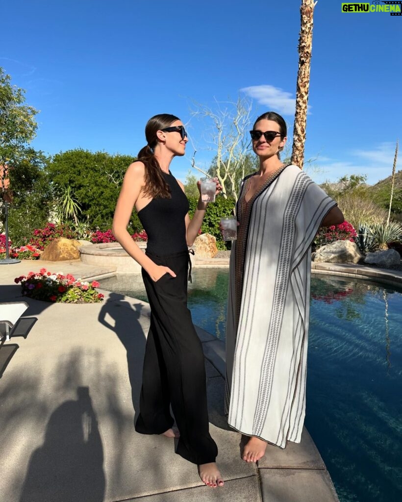 Odette Annable Instagram - Palm Springs Things 🌴 1. We found love in the desert 2. When we get rowdy, we call ourselves Jodie. Jackie Odie forever. 3. I’ll be back with the name of this wine cause it’s 💯 4. My best friend 5. The real dream is when your daughter’s best friend is your best friends daughter. 6. She loves a plane. 7. Abuelo is her best friend ( so many best friends) 8. The GOAT (my mom) shooting tequila on her bday 9. These two winners WON the damn thing!! ⛳️