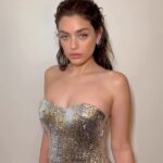 Odeya Rush Instagram - I’m a shiny disco ball woot woot 🪩🪩🪩 @mptf #thenightbefore @shrimptoncouture