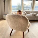 Olesya Rulin Instagram – Morning World from our new comfy chair @interior_icons