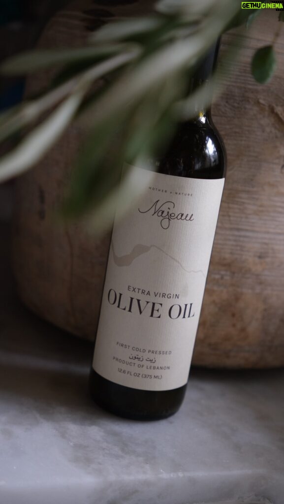 Olesya Rulin Instagram - Did you know consuming high quality extra version olive oil not only helps with painful periods but also helps fight heart health issues, chronic diseases, inflammation, & cognitive decline. One of my favorite brands @mynajeau ( the incredible scalp and hair oils I’ve been talking about that help grow your hair and generally give your hair life) has released the glorious olive oil that they use in their products. It’s from a 900 year old monastery, hand picked with no waste of any of the olive in the process, it’s cold pressed without use of chemicals resulting in a high-polyphenol content and exquisite taste. Making it delicious and nutritious :) I have a couple of spoonfuls daily with a little lemon and yes I lick the bottle clean.