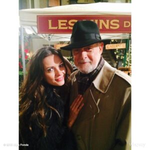 Olga Fonda Instagram - #BTS @AgentXTNT w/ #GeraldMcRaney. Such a pleasure working with him. 💕📺❌💋 #AgentX #TNT #MalcolmMillar #OlgaPetrovka #OnSet #Paris #FidelityEP #Finale