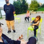 Olga Shelest Instagram - Мы сидели и курили/Начинался новый день/