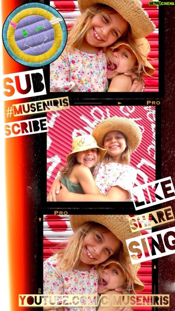 Olga Shelest Instagram - As they say, do more of what makes you happy! Well, we made MUSE’N’IRIS) 🅛🅘🅝🅚 🅘🅝 🅑🅘🅞! #museniris #youtube #channel #kids #kidschannel #kidsyoutube #youtubechannel #youtuber #original #song #imademuseniris #kidsart #originalart #singer #musicvideo #originalmusic #like #share #subscribe #sing #peacenlove