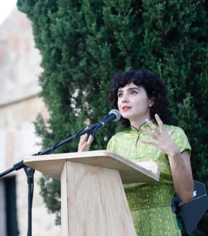 Olivia Delcán Instagram - Muy feliz de haber participado en la 15 edición del Foro @isladelreymenorca junto a @nilriudavets Tatiana Cajuso y Javier Puig.