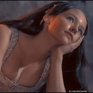 Olivia Hussey Instagram - #tbt to Thinking about nothing in particular-and just enjoying The Moment🥰( And whst a moment that was😉👍🙌💫🙏) #Gratitude#love#beherenow#inthemoment#faith#thoughts#daydreaming#instagood❤️